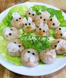 há cảo nhân thịt