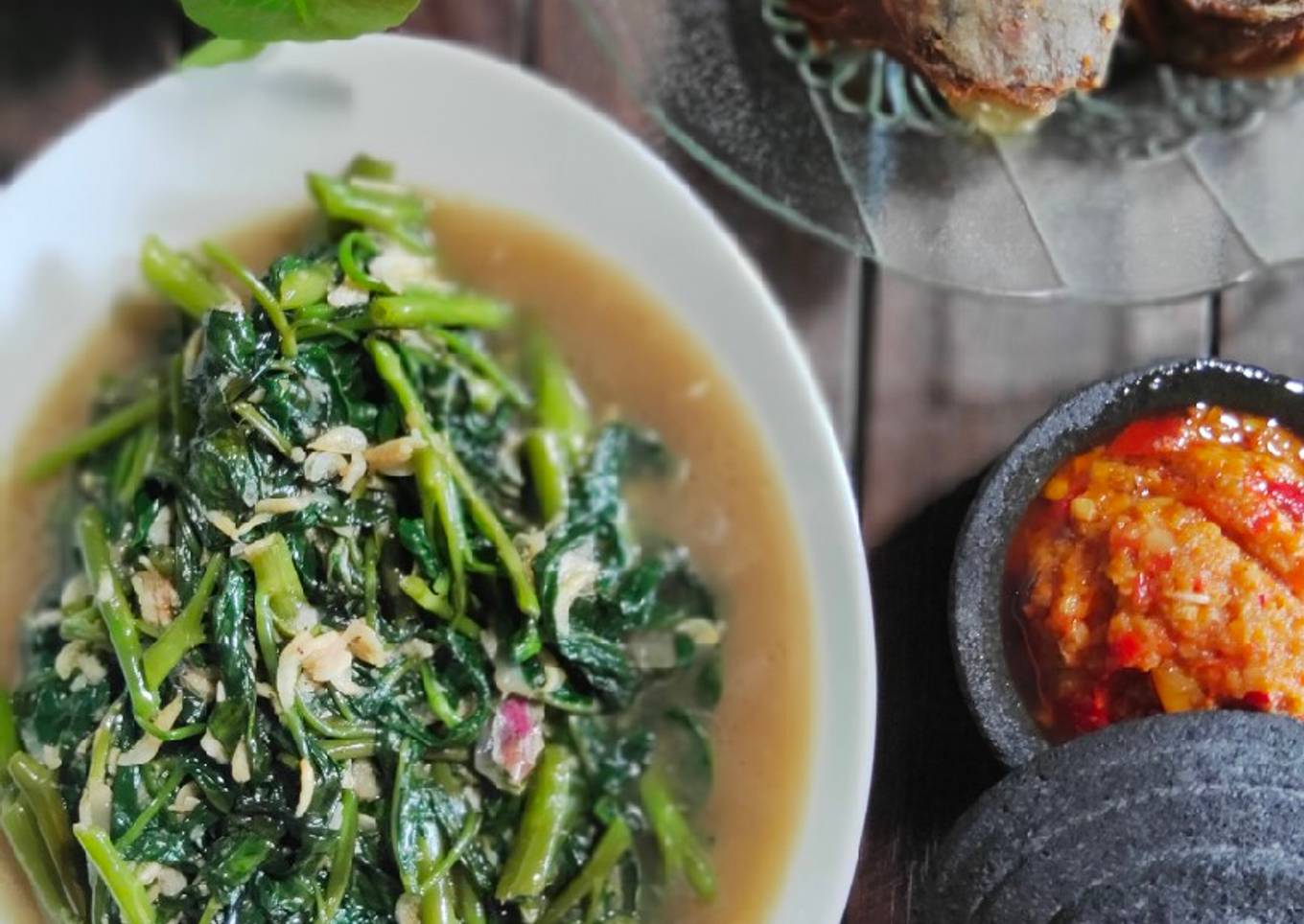 Tumis Kangkung Rebon