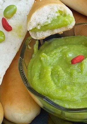 Foto resep Edamame Spread (Olesan Roti dr Edamame)