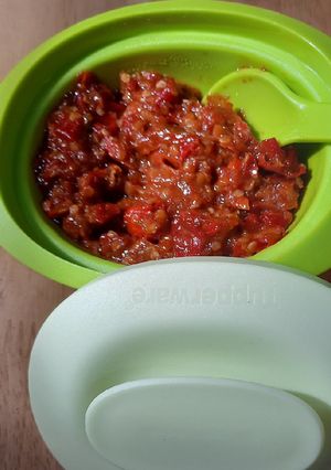 Foto resep Sambel terasi tomat