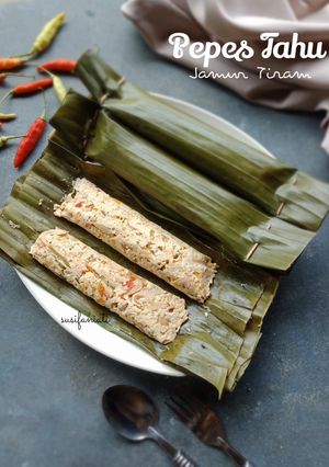 Foto resep Pepes tahu jamur tiram
