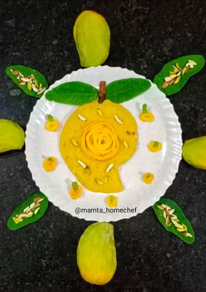 A picture of Mango Halwa.
