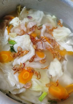 Foto resep Sup sayur dan bakso