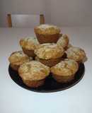 Muffins integrales de naranja veganos