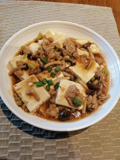A picture of Minced Pork with Tofu.