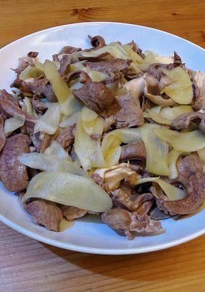 快炒豬心 的食譜成品照片