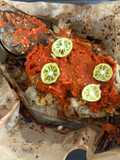 Ikan Bawal Bakar- Sambal Kencur Bakar