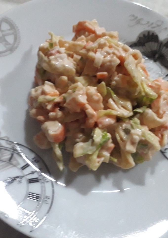Una foto de Cóctel fácil de langostinos
