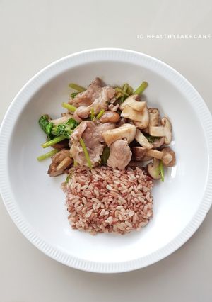 รูปของ หมูผัดคื่นช่ายสูตรโลโซเดียม