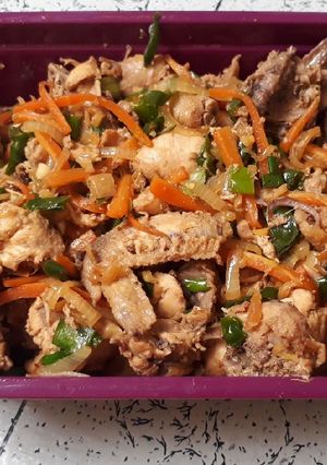 Foto resep Ayam tumis kecap