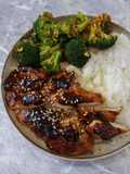 Korean Chicken Rice (Doenjang Dakgui) 😋👍