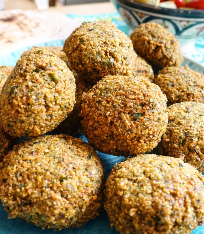 炸鷹嘴豆餅 Falafel 的食譜成品照片