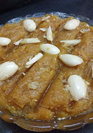 A picture of Chana Dal Ka Halwa.