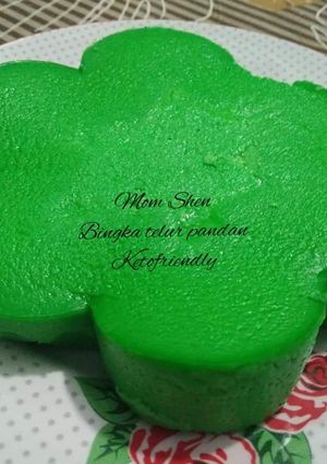 Foto resep Bingka telur pandan ketofriendly