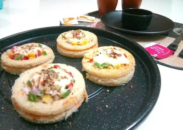 Easiest Way to Prepare Any-night-of-the-week Idli Pizza Disc