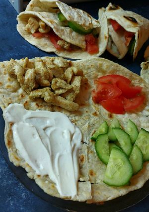 Házi tortilla 🌮 recept fotója