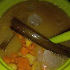 รูปของ Kolak ubi dan pisang ulin