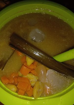 Foto resep Kolak ubi dan pisang ulin