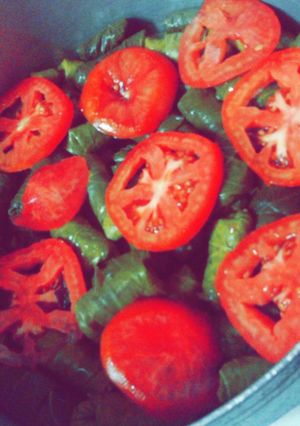 صورة لوصفة ورق عنب بدبس الرمان