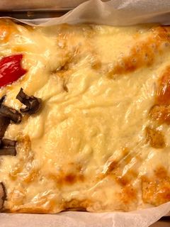 Φωτογραφία της συνταγής Homemade Pizza 🍕😋 πίτσα