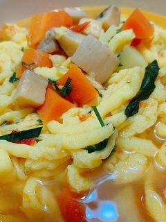 Hình của món Mì trứng rau củ cho bé 🍜.