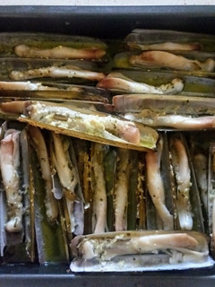 Una foto de Navajas al horno