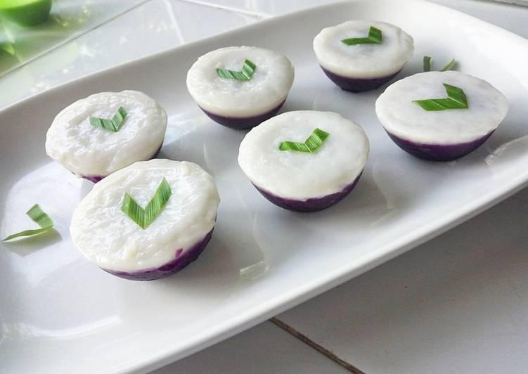 Resep Kue Talam Ubi Ungu💜 yang Lezat