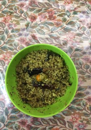 A picture of Broccoli with coconut Kerala style.
