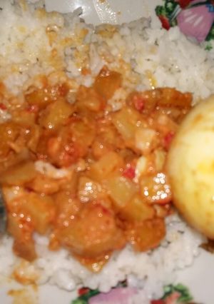 Foto resep Sambel goreng kentang