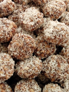 A picture of Coconut Rice Crispies Dates Balls#CoastalCoconutRecipeChallenge.