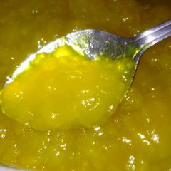 A picture of Lemon pastry filling.