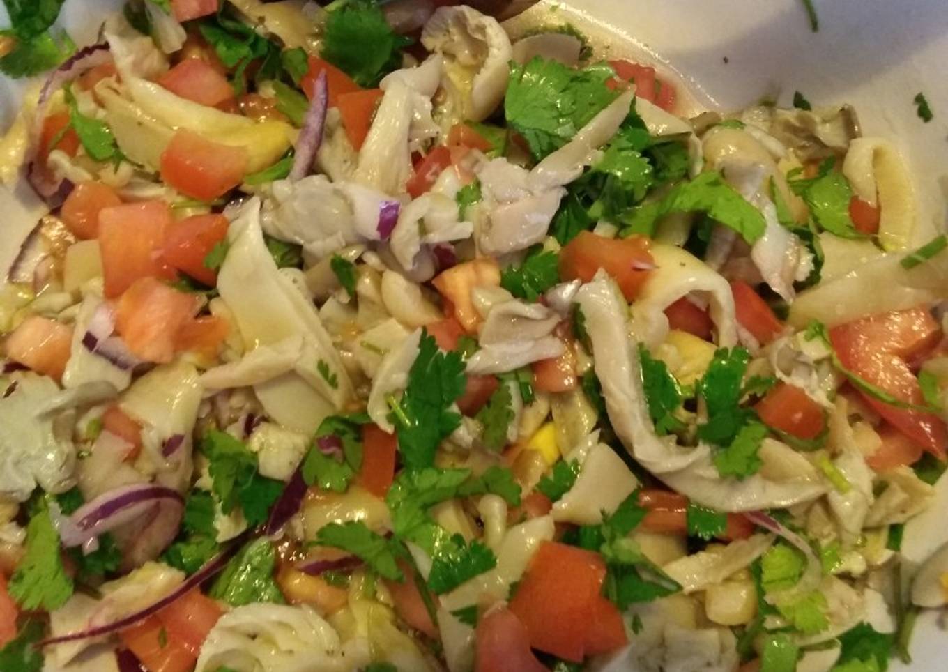 Variaciones para ceviche de setas