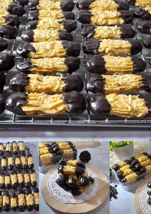Foto resep Sweet cheese chocolate cookies