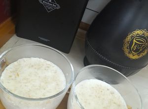 صورة لوصفة شوفان بالحليب 🥛