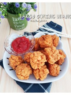 Foto resep Bakso Goreng Udang