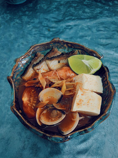 A picture of Tom yum vermicelli.