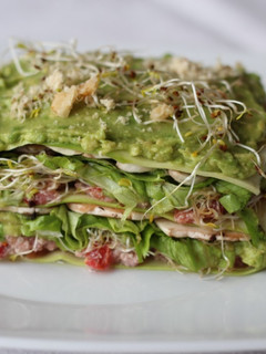 Una foto de Lasaña Crudi-Vegana, Ideal para el verano!!