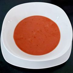 A picture of My Quick Made Tomato Soup.