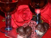 Una foto de postres fáciles con fresas