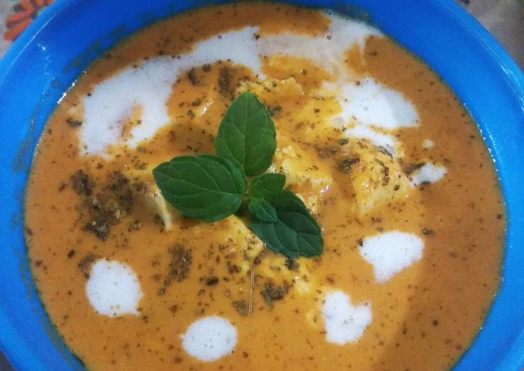 Recipe of Award-winning Sahi paneer