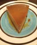 Flan de chocolate
