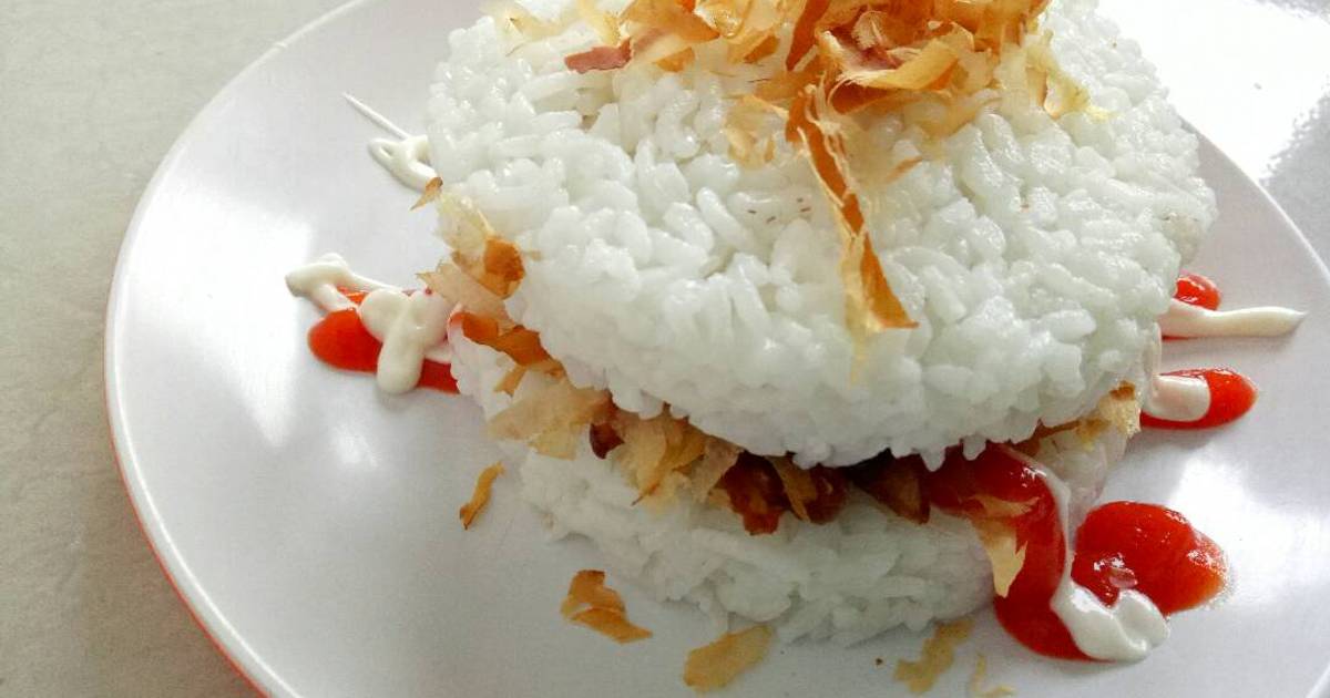 Resep Burger Nasi Ayam Teriyaki Oleh Nirastorytummy Cookpad