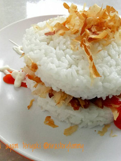 Foto resep Burger nasi ayam teriyaki
