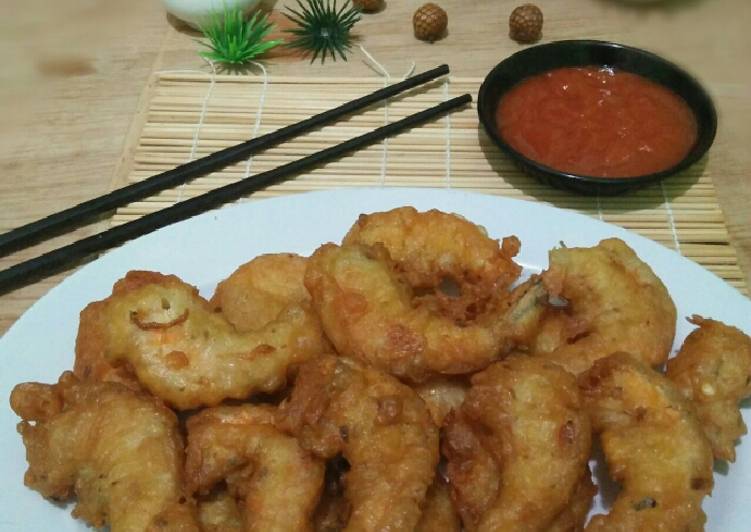 Bagaimana Membuat Udang Goreng Tepung#cookpadcomunity, Menggugah Selera