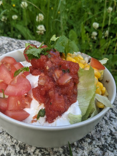 A picture of Burrito bowl.