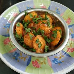 A picture of Masala idli.