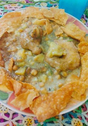 A picture of Dahi bary.