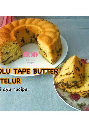 Foto resep Bolu tape butter 4 telur super lembut Tidak Seret