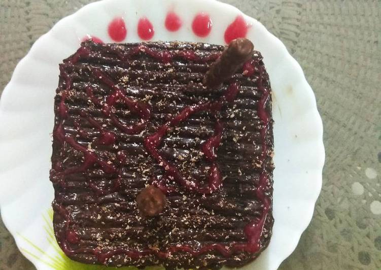 Recipe of Any-night-of-the-week Parle g biscuits chocolate cake