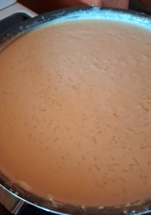 Una foto de Arroz con leche, cremoso